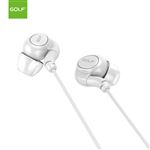Auriculares Golf M13 3.5mm Branco