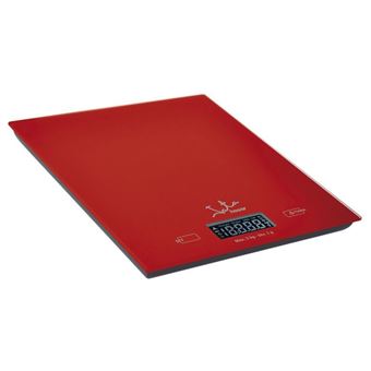 Balança Cozinha Jata 729R 5Kg Visor Lcd Vermelho
