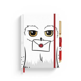 Bloco de Notas A5 Erik Editores Premium com Caneta Hedwig-Harry Potter - 1