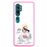 Capa Hapdey para Xiaomi Mi Note 10 - Note 10 Pro - CC9 Pro | Silicone Flexível em TPU | Design Mantenha a calma, rainha selfie - Rosa_0