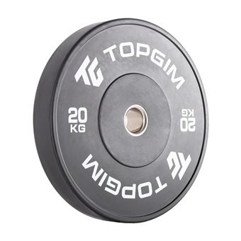 Disco Olímpico Bumper Topgim | 20kg - 1