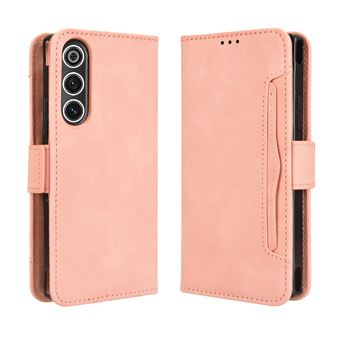 Capa FOXDOCK Protetora para ZTE nubia RedMagic 10 Air | Suporte e Flip de couro PU | À Prova de Choque | Rosa - 1
