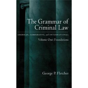 The Grammar of Criminal Law: Volume One: Foundations - 1