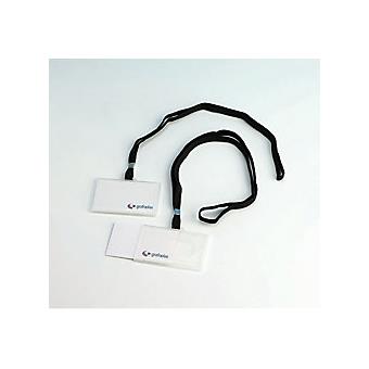 Identificador Grafoplás Transparente, Preto Plástico Pvc 90 (A) Mm 50 Unidades - 1