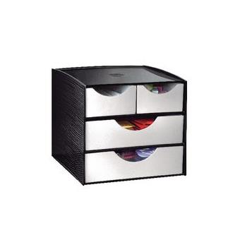 Módulo De Armazenamento De 3 Niveles Cep Take A Break Preto, Cinzento - 1