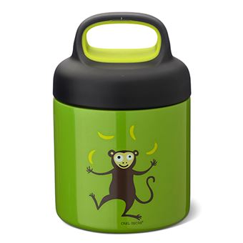Lancheira Térmica Carl Oscar TEMP LunchJar Kids | 0.3L -Verde/Macaco - 1