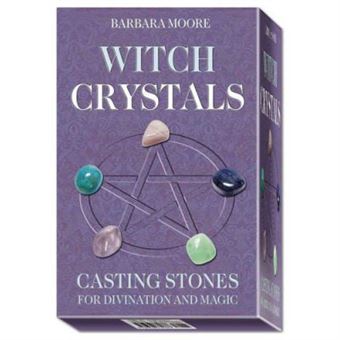Witch Crystals: Casting Stones For Divination And Magic, 160Page Book, 5 Stones - [Version Originale] - 1