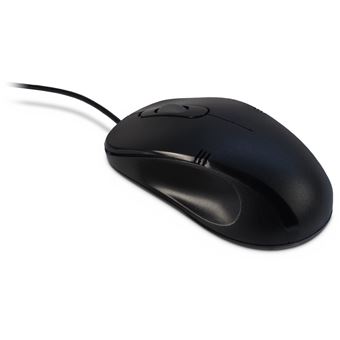 Rato com Fios Inter-Tech M-3026 Preto