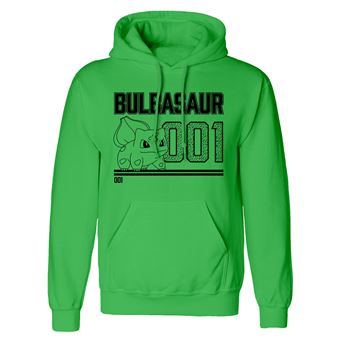 Sweatshirt Unissexo Pokémon Bulbasaur Line Art | Verde | L - 1