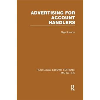 Advertising For Account Holders Rle Marketing Routledge Library Editions Marketing - 1