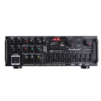 Amplificador HI-FI USB/SD/Bluetooth rádio 4 mic Equalizador Sunbuck | 2x300W - 1