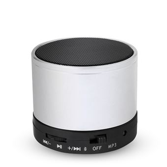 Coluna DAM Martins | Bluetooth 3.0 | 3W | Mãos-livres e Rádio FM - Branco - 1