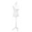 Busto Manequim Senhora vidaXL branco_0