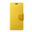Capa Magunivers PU diário de sonata amarelo para Samsung Galaxy S10_0