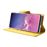 Capa Magunivers PU diário de sonata amarelo para Samsung Galaxy S10_3