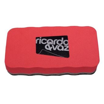Apagador Magnético RIVA Ultra Leve para Quadros Brancos - Vermelho - 1