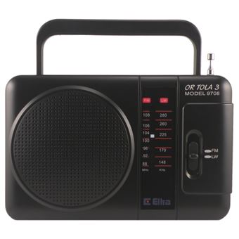 Rádio ELTRA TOLA 3 | Preto - 1