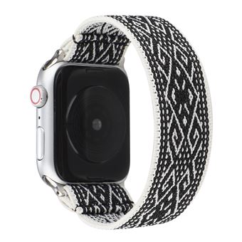 Bracelete de Nylon HSMY Extensível Trançado para Apple Watch Series 6/ SE/ 5/ 4 | 40 mm - Multicolor 7 - 1