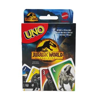 Jogo de Cartas Arzopa UNO jurassic world - 1