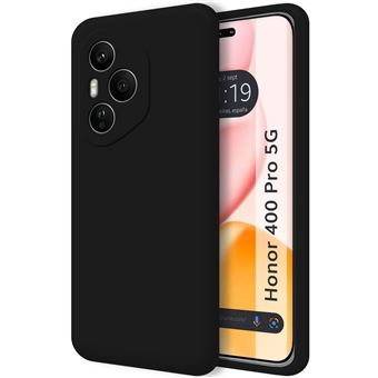 Capa Tumundosmartphone de Silicone Líquido ultramacio para Honor 400 Pro 5G preta - 1
