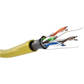 Cabo de Rede Goobay 93266 | Amarelo - 1