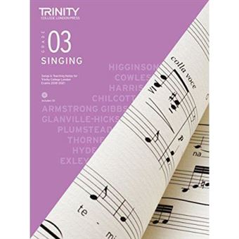 Trinity College London Singing 2018-2021 Grade 3 - [Version Originale] - 1