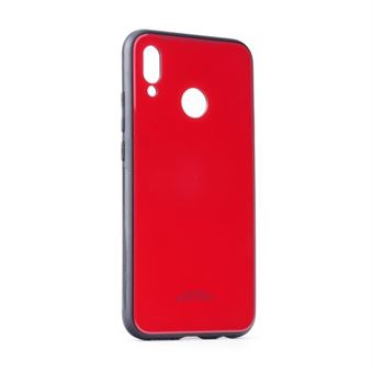 Capa Glass Forcell para Huawei P20 Lite Vermelha