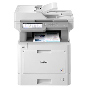 Impressora Multifunções Laser Cor Brother MFC-L9570CDW | 31 ppm | Wi-Fi | Branco - 1
