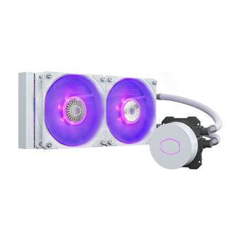 Ventoinha para Pc Cooler Master MasterLiquid ML240L V2 RGB White Edition | Branco - 1