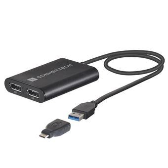 Adaptador Gráfico Usb Sonnet USB3-DDP4K | Preto - 1