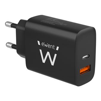 Carregador de Dispositivos Móveis Ewent EW1319 | Preto - 1