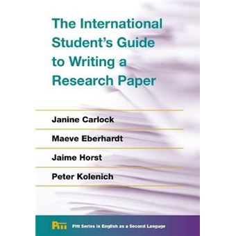 The International Student's Guide to Writing a Research Paper - 1