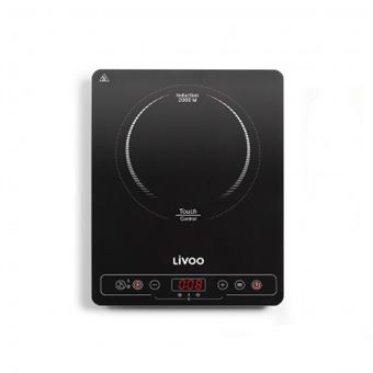 Placa Portátil de Indução Livoo DOC235 | 2000 W | 1 Zona | Preto - 1