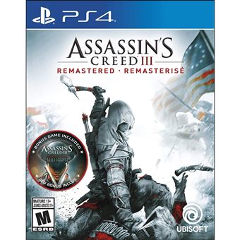 Videojogo Ubisoft Assassin's Creed III: Remastered, PS4 - 1