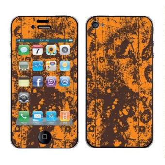 Adesivo RoyalSticker Para Apple Iphone 4 4s (sticker : Grunge Texture) - 1
