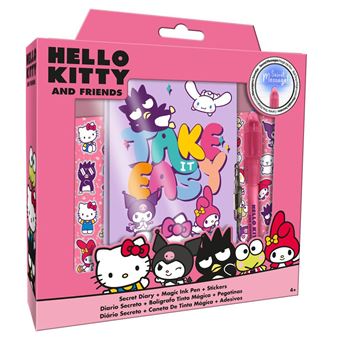 Diário + Esferográfica Mágica Hello Kitty And Friends - 1