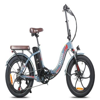 Bicicleta Elétrica FAFREES F20 Pro | 250W | 648WH | 80KM Autonomia | Travões de Disco | Verde Deslumbrante - 1