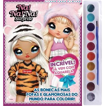 Na! Na! Na! Surprise - Livro Para Pintar Com Aquarela - 1