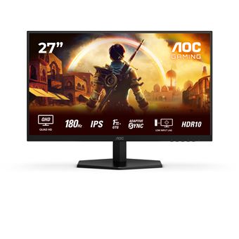 Monitor Gaming AOC Q27G42XE | QHD | 1 ms | 180 Hz | 27" | E - 1