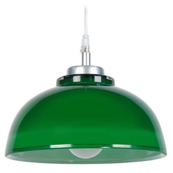 Candeeiro Suspensão Tosel Flamande | 24,5 cm | 1 Luzes - Verde - 1