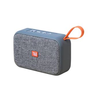 Coluna Bluetooth Portátil TG506 Goeik com Leitor de Cartões SD, AUX, FM - Cinzento - 1