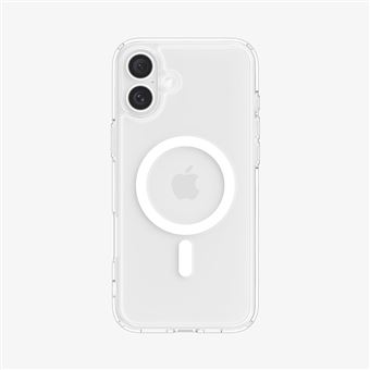 Capa para Telemóvel Spigen Ultra Hybrid (MagFit) | Transparente, Branco - 1