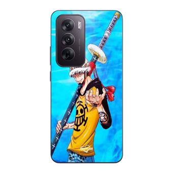 Capa Maniacase para Oppo Reno 12 5G | Anime One Piece Trafalgar D Water Law - 1