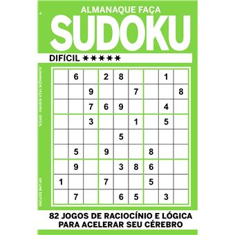 Almanaque Faça Sudoku Difícil - 1