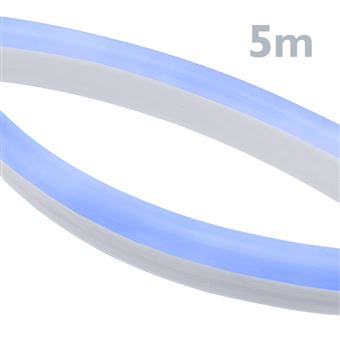 Fita de Luz Flexível LED Neon Flex PrimeMatik Lnf 16X8 mm 220VAC 5m Azul - 1