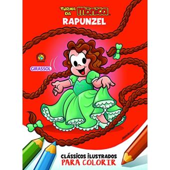 Turma Da Mônica. Clássicos Ilustrados Para Colorir. Rapunzel - 1