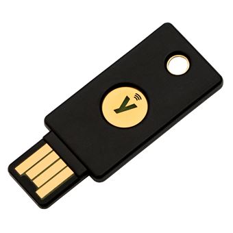 Autenticador de Hardware Yubico YubiKey 5 NFC | Preto - 1