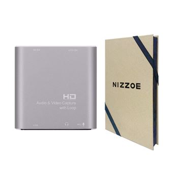 Capturador de Áudio e Vídeo Nizzoe HDMI MIC para HDMI/F Audio3.5mm USB - 1