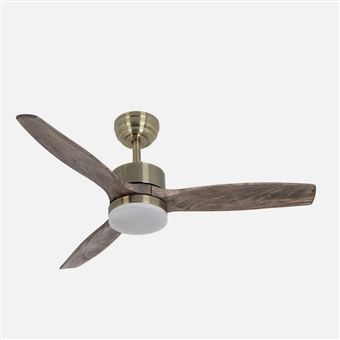 Ventoinha de Teto Fabrilamp Torino | 6 Velocidades | 24,6 W | Carvalho, Bronzeado - 1