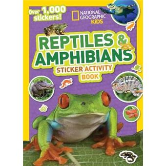 National Geographic Kids Reptiles and Amphibians Sticker Activity Book - 1